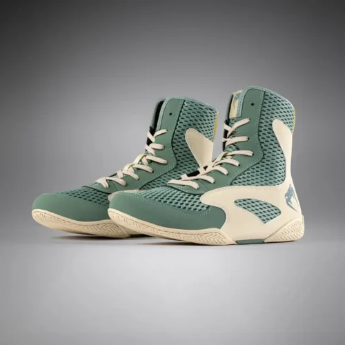 Venum Contender boksschoenen aqua groen ivoor