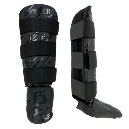 Booster Combat Series 4 kids scheenbeschermers zwart