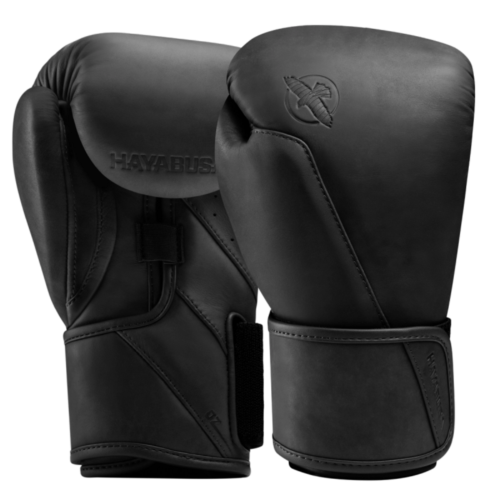Hayabusa T360 Leather bokshandschoenen Midnight Black