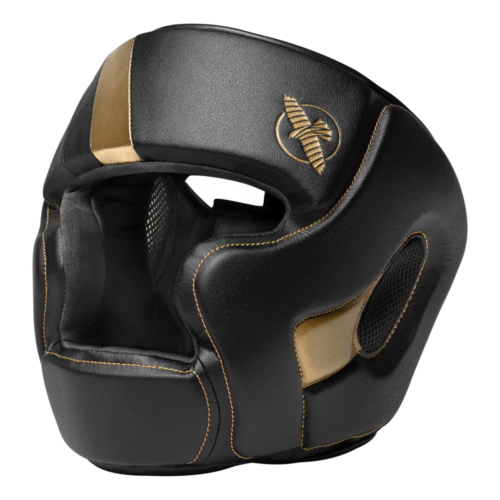 Hayabusa T3 MMA hoofdbeschermer zwart/goud