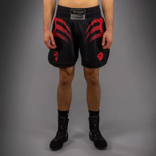 Venum x Mike Tyson Tiger boksshorts zwart rood