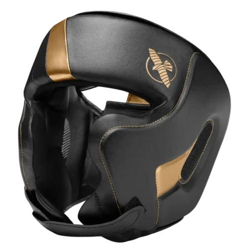 Hayabusa T3 Boxing Headgear zwart/goud