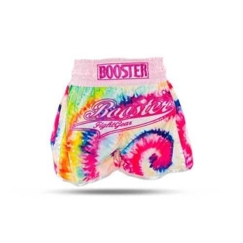 Booster Fightgear TBT Swirl 3 Muay Thai short roze
