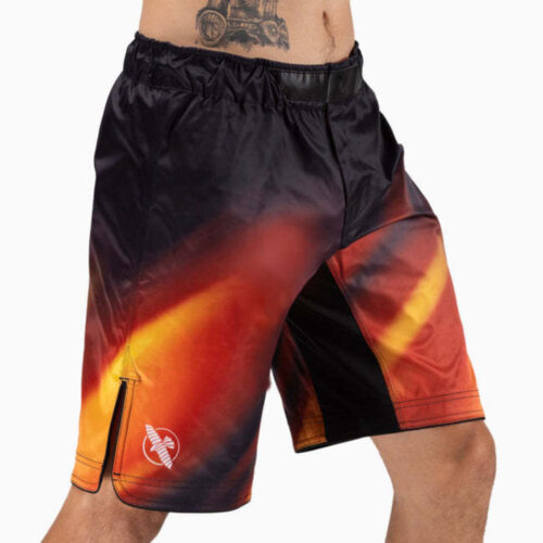 Hayabusa Apex Nova full-length fightshort oranje