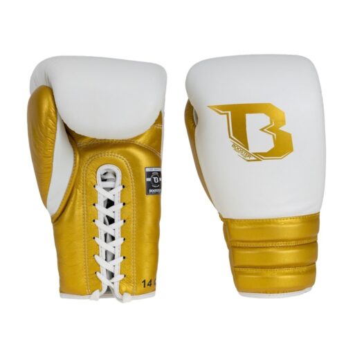 Booster BFG RS LU bokshandschoenen wit goud