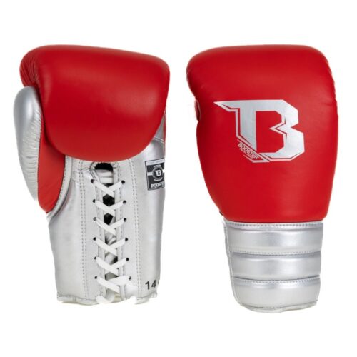 Booster BFG RS LU bokshandschoenen rood zilver