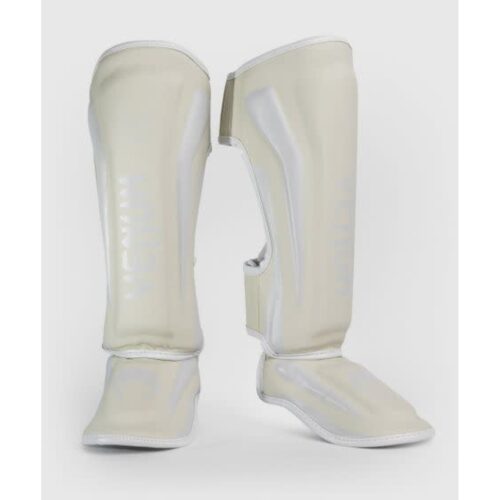 Venum Elite scheenbeschermers wit