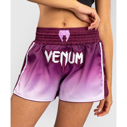 Venum Iris Muay Thai short pruim wit