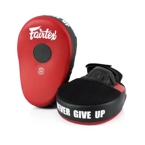 Fairtex FMV13 focus mitts zwart/rood