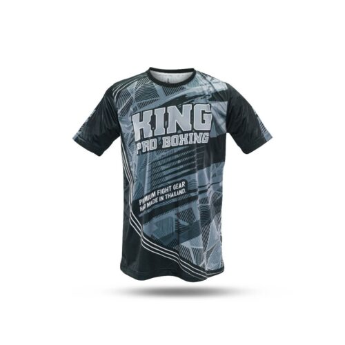 King Pro Boxing Flag Tee 1 T-shirt zwart