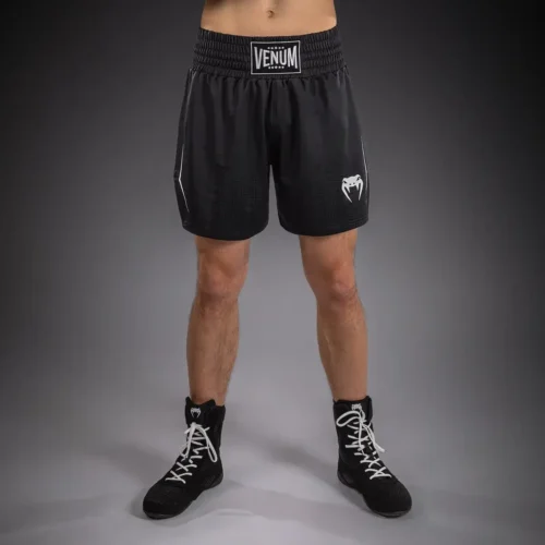 Venum Stealth boksbroek zwart wit