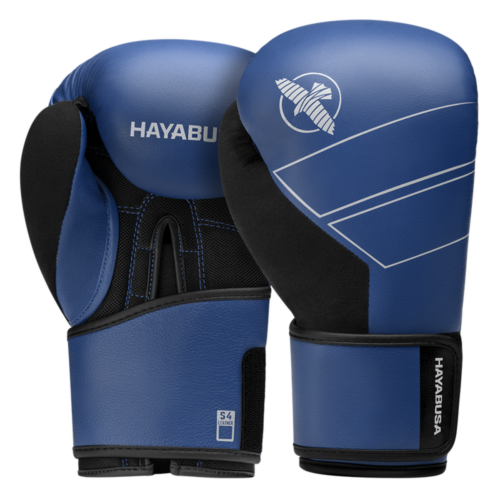 Hayabusa S4 Leather bokshandschoenen blauw