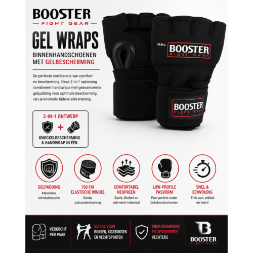 Booster Gel Wraps binnenhandschoenen