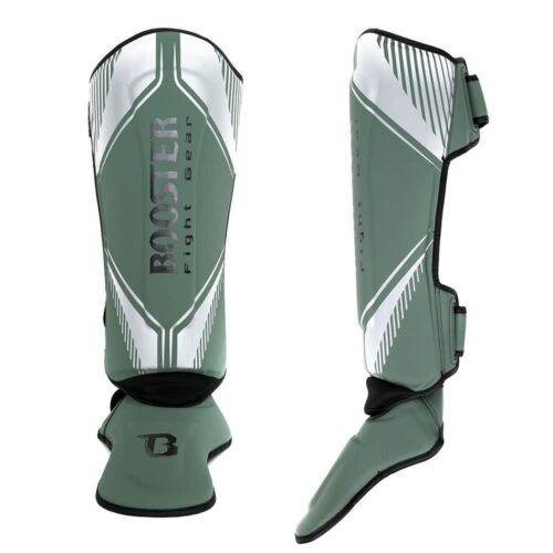 Booster Bangkok Series 3 scheenbeschermers groen/zilver