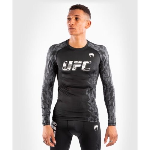 Venum UFC Authentic Fight Week rashguard zwart