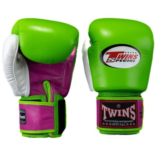 Twins Special BGVL 4 bokshandschoenen grijs roze wit