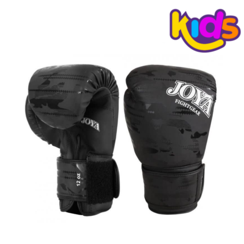 Joya Camo V2 kinderbokshandschoenen zwart