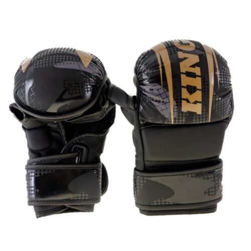 King Pro Boxing Shogun 2 MMA-sparringhandschoenen zwart goud