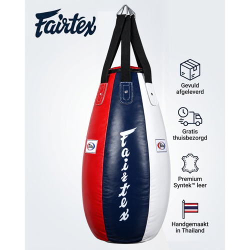 Fairtex HB4 Tear Drop bokszak blauw/wit/rood