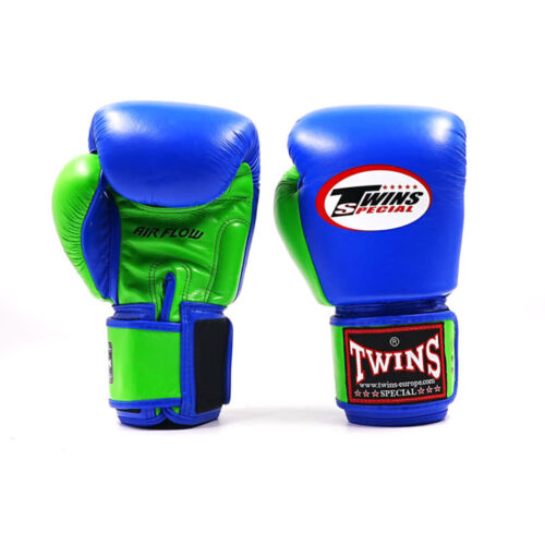 Twins Special BGVL 3 Air bokshandschoenen blauw groen