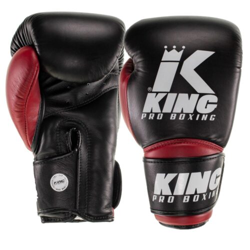 King Pro Boxing Star 10 bokshandschoenen zwart rood