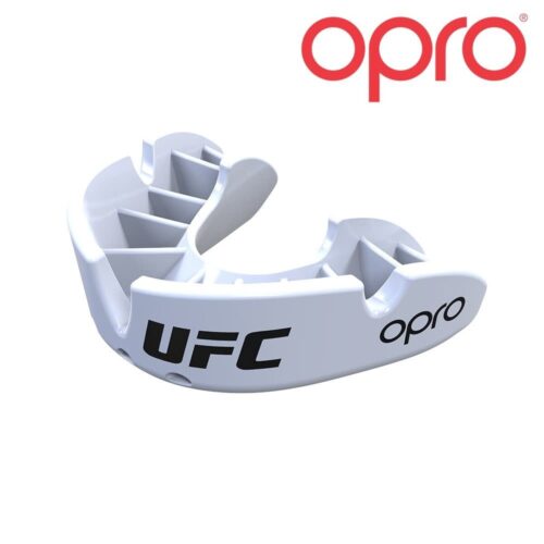 UFC OPRO Bronze gebitsbeschermer wit