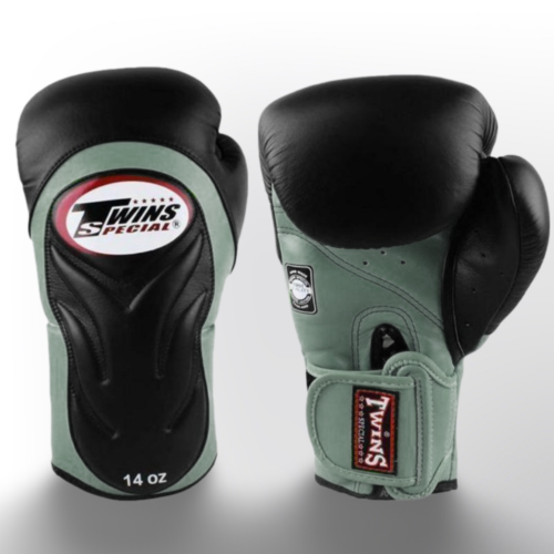 Twins Special BGVL 6 bokshandschoenen zwart groen