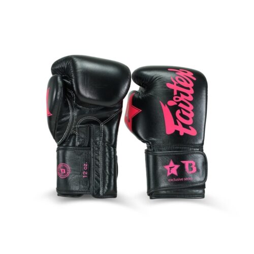 Fairtex x Booster FXB BG V2 bokshandschoenen zwart/roze