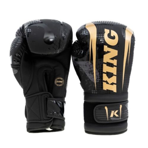 King Pro Boxing Shogun 2 bokshandschoenen zwart goud