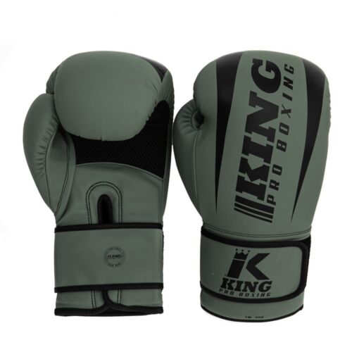 King Pro Boxing Revo 5 bokshandschoenen military green