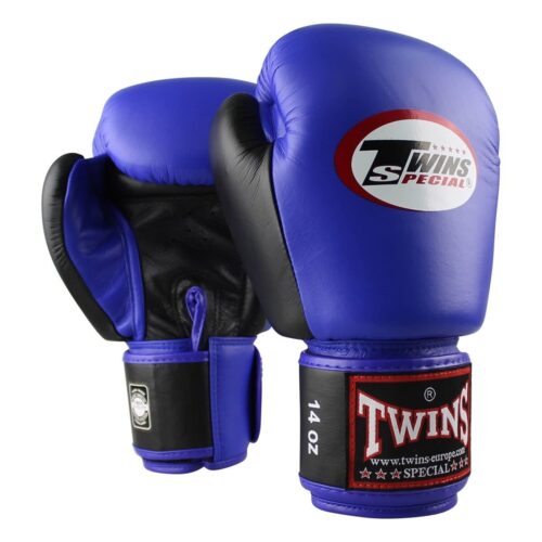 Twins Special BGVL 3 bokshandschoenen retro blauw zwart