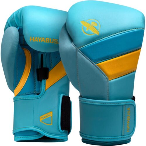 Hayabusa T3 Special Edition bokshandschoenen blauw geel