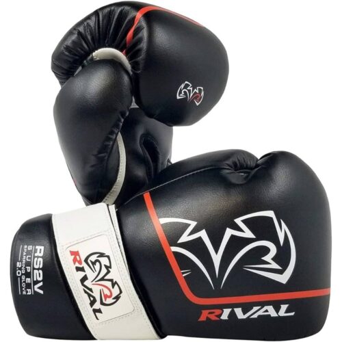 Rival RS2V Super Sparring bokshandschoenen 2.0 zwart