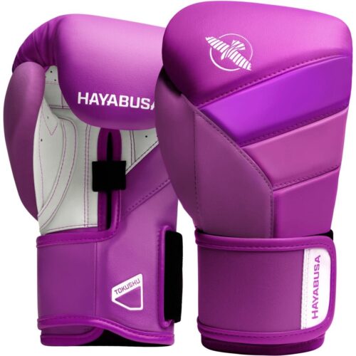 Hayabusa T3 bokshandschoenen neon paars