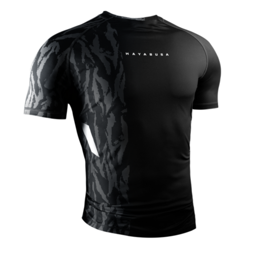 Hayabusa Apex Vantage rashguard korte mouw zwart