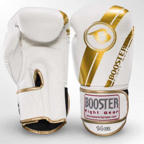 Booster BGL 1 V3 bokshandschoenen wit goud