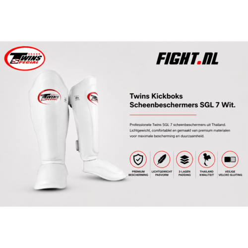 Twins Special SGL 7 scheenbeschermers wit