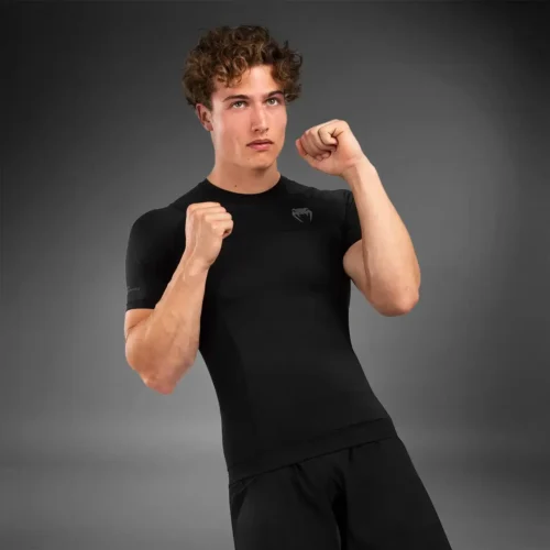 Venum G-Fit Air rashguard korte mouwen zwart