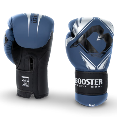 Booster Bangkok Series 4 bokshandschoenen blauw zilver zwart