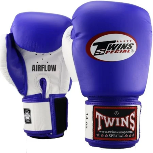 Twins Special BGVLA2 Air Flow bokshandschoenen blauw wit