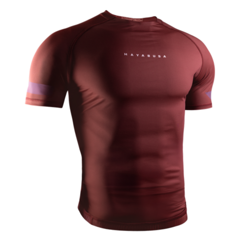 Hayabusa Apex Core rashguard korte mouw rood