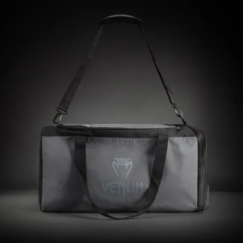 Venum Essential sporttas grijs zwart 61 liter