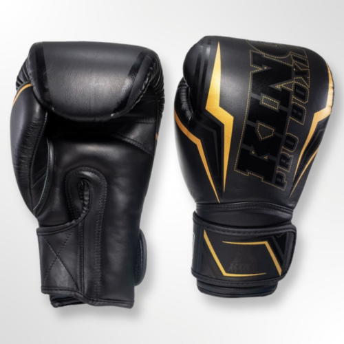 King Pro Boxing THOR bokshandschoenen zwart leer