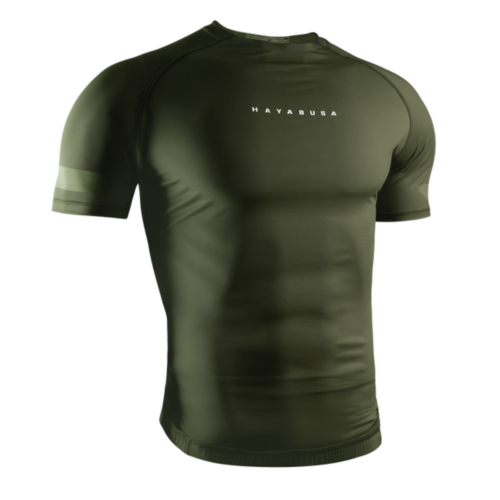 Hayabusa Apex Core rashguard korte mouw groen
