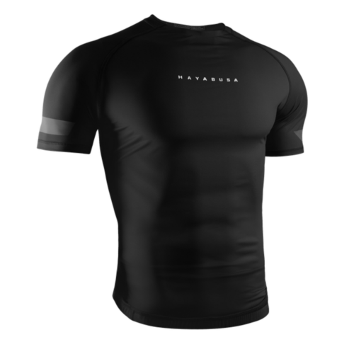 Hayabusa Apex Core rashguard korte mouw zwart