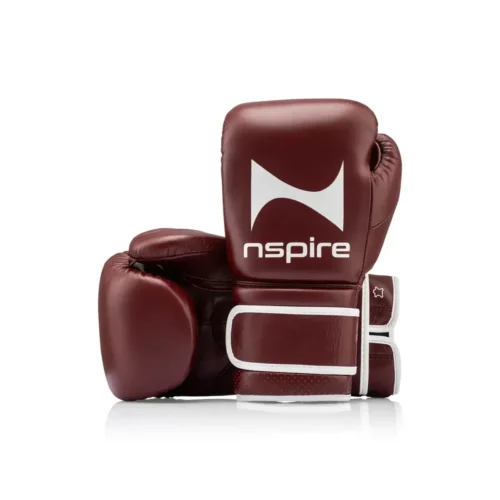 NSPIRE Pro Leather bokshandschoenen bruin/wit