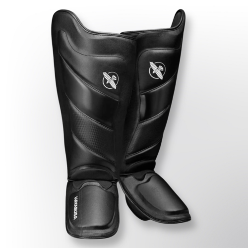 Hayabusa T3 kickboks scheenbeschermers zwart