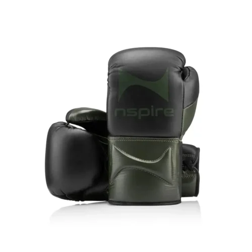 NSPIRE Lace-Up Microfiber bokshandschoenen legergroen