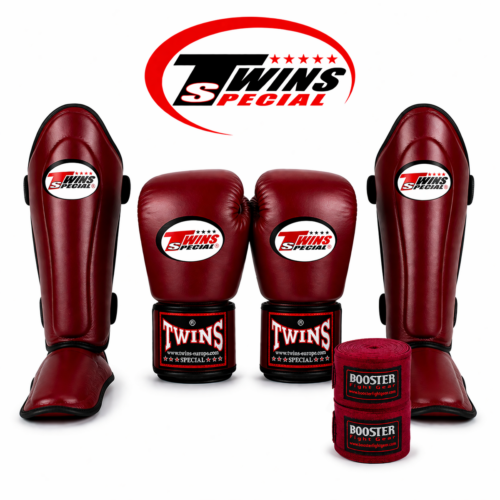 Twins Special fightset bordeaux rood