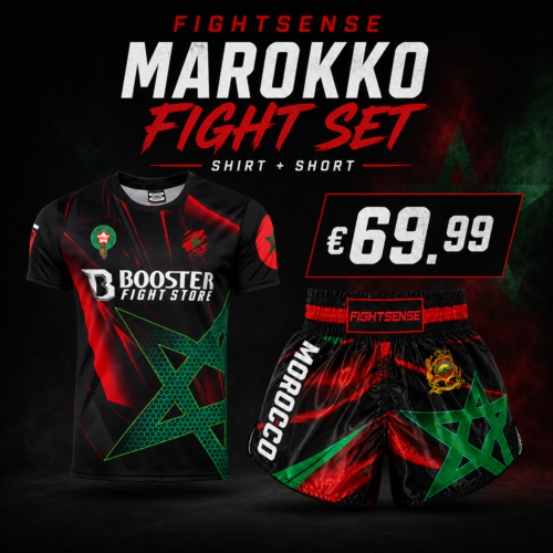 Booster Morocco fightset shirt en short